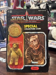 Vintage Star Wars Last 17 WAROK 92 Back Figure Sealed with  Coin New 1984 Potf - Picture 1 of 13