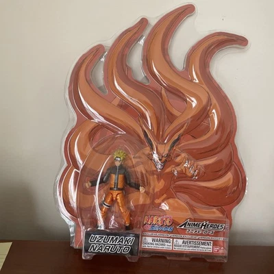 Figura BANDAI versión Nine Tails Naruto Uzumaki de héroes animé exclusivos de la SDCC 2021 Foto 1 de 4