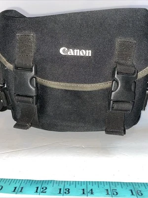 Canon Camera Travel Bag with Adjustable Shoulder Strap Padded Adj Dividers LNC - Image 1 of 4