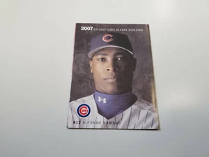 RS20 Chicago Cubs 2007 MLB Baseball Pocket Spielplan - Budweiser - Bild 1 von 2