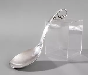 Georg Jensen Denmark Sterling Silver Spoon Pea Pod Marked c.1915-1930 - Picture 1 of 7