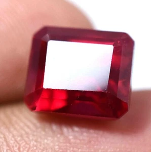 6.70 Ct Natural Pigeon Blood Red Ruby AAA+ Quality Certified Treated Gemstone - Picture 1 of 4