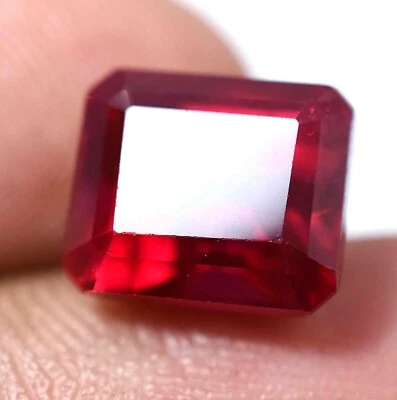 6.70 Ct Natural Pigeon Blood Red Ruby AAA+ Quality Certified Treated Gemstone - Image 1 of 4