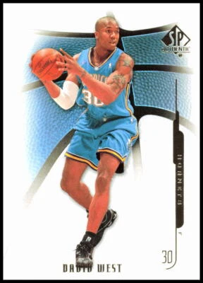 David West #86 2008-09 Upper Deck SPA Hornets C0102A - Image 1 of 2