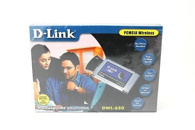 D-Link DWL-650 Wireless CardBus LAN Adapter 802.11lb11Mbps - Image 1 of 4