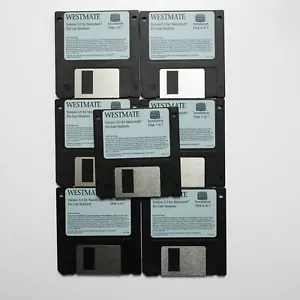 Vintage Macintosh Westmate für Jurastudenten Software Ver 5.0 3,5 Zoll Diskette selten - Bild 1 von 6
