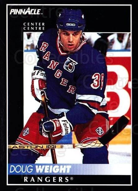 1992-93 Pinnacle Canadian #189 Doug Weight - Image 1 of 1