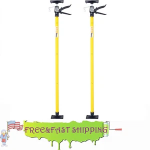 Paquete de 2 postes de soporte ajustables para gatos de gabinete barras de carga gatos para paredes de yeso - Imagen 1 de 11