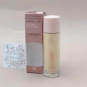 Mineral Fusion Liquid Foundation Neutral 1 Fair - New & Authentic - Picture 1 of 4