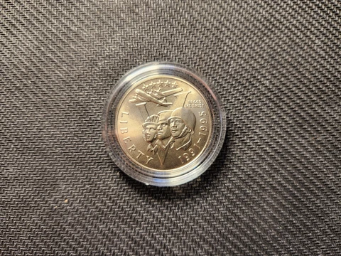 1993 Ww2 Commemorative Half Dollar UNC Cover