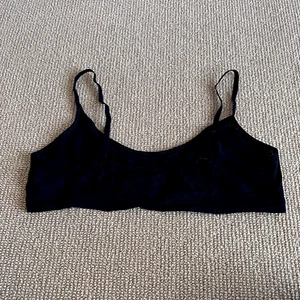 Skims Onyx Logo Mesh Bralette, Size 3X NWT - Picture 1 of 3