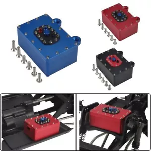 Fuel Cell Receiver Box for 1/10 RC Crawler Rigs SCX10 PRO Capra RR10 VS4-10 TRX4 - Picture 1 of 27
