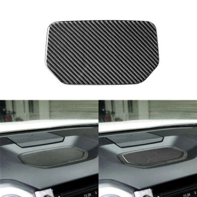 For Toyota Tundra 2014-2018 Carbon Fiber Dashboard Storage Box Pad Panel Trim 1* - Image 1 of 4
