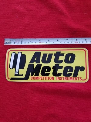 AUTO MEDIDOR INSTRUMENTOS CALCOMANÍA PEGATINA ARRASTRE 4X4 TODOTERRENO NASCAR CARRERAS HOMBRE CUEVA CALIENTE Foto 1 de 3