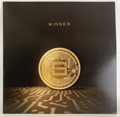 Sebastian Gampl Winner Lp Record Mint Colored Gold Vinyl Synth - Image 1 of 4