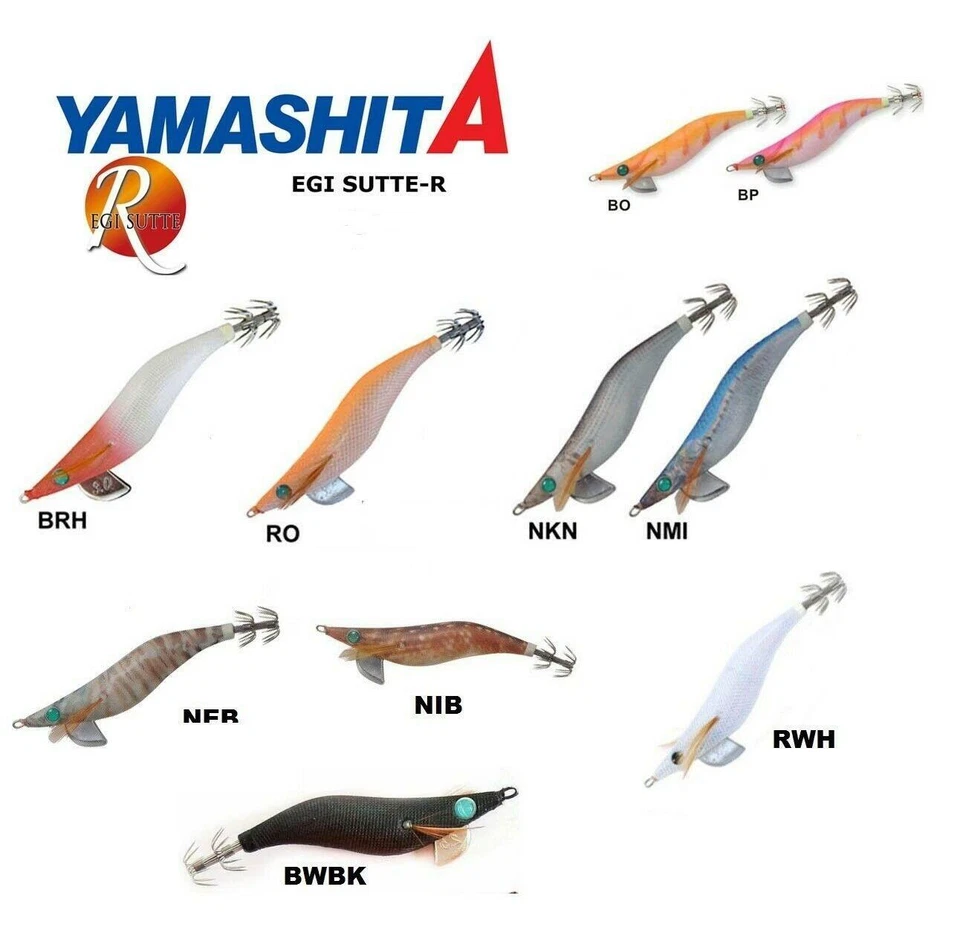 Tintenfisch Yamashita Egi Sutte R 3.5 N Eging Squid Jig Turlutte - Bild 1 von 1