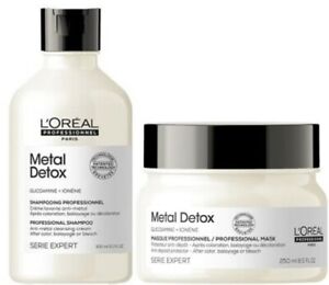 Metal Detox : Shampoo Champú 300ML + Treatment 250ML LoreaL