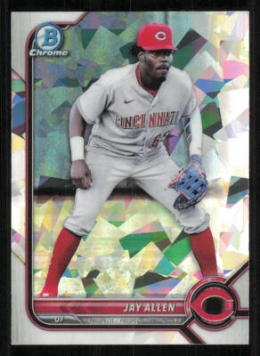 2022 Bowman Chrome Sapphire Prospects #BCP114 Jay Allen - Image 1 of 2