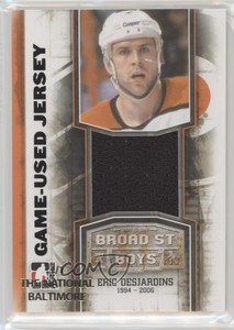 2011 ITG Broad Street Boys Series Game-Used Memorabilia 1/1 Eric Desjardins 0m0