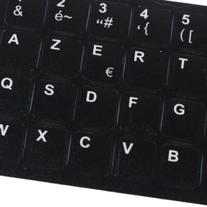 Waterproof Laptop Keyboard Stickers Spanish/French Korean/Thai Keyboard Layout# - Photo 1/15