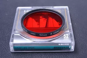 ✅ HOYA HMC RED (25A) 52MM FILTER GENUINE LENS OR CAMERA SCREW IN W/ KEEPER 97-1 - Picture 1 of 2