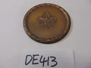 Vintage Boy Scout 3" Bronze Medal Medallion bsa 1974 1970's Together Plan - Picture 1 of 5