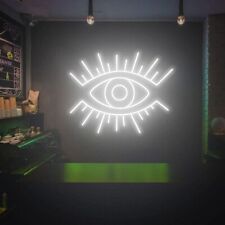 Evil Eye Neon Sign Wall Art ,Anime Neon Sign,Neon Sign Bedroom ,Party Bar Decor