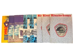 Milwaukee Brewers Official Programs-1979,1980,1982 ALCS - Picture 1 of 15