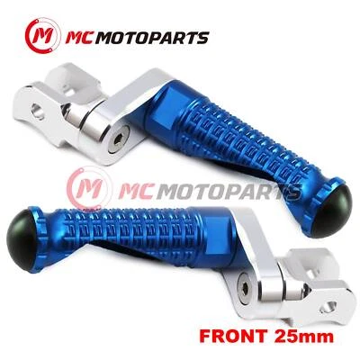 For Ducati Monster 600/620 /Dark MPRO 25mm Extended BLUE Front Foot Pegs Foto 1 de 4