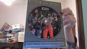 KISS 1988 2 FOTO PICDISCS 7-1/2""X9-1/2"" UK CHRIS TETLEY INTERVIEWS AUSGEZEICHNET - Bild 1 von 6