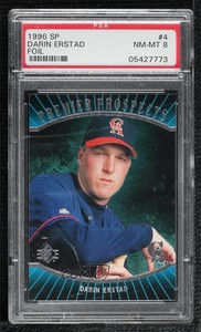 1996 SP Darin Erstad #4 PSA 8 Rookie RC