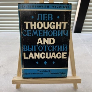 Thought And Language by Lev Semenovich Vygotsky / 1965 PB / Egenia Hanfmann - Foto 1 di 10
