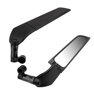 Espejos retrovisores giratorios para Kawasaki Z900 Honda Grom 125 para motocicleta Foto 1 de 4