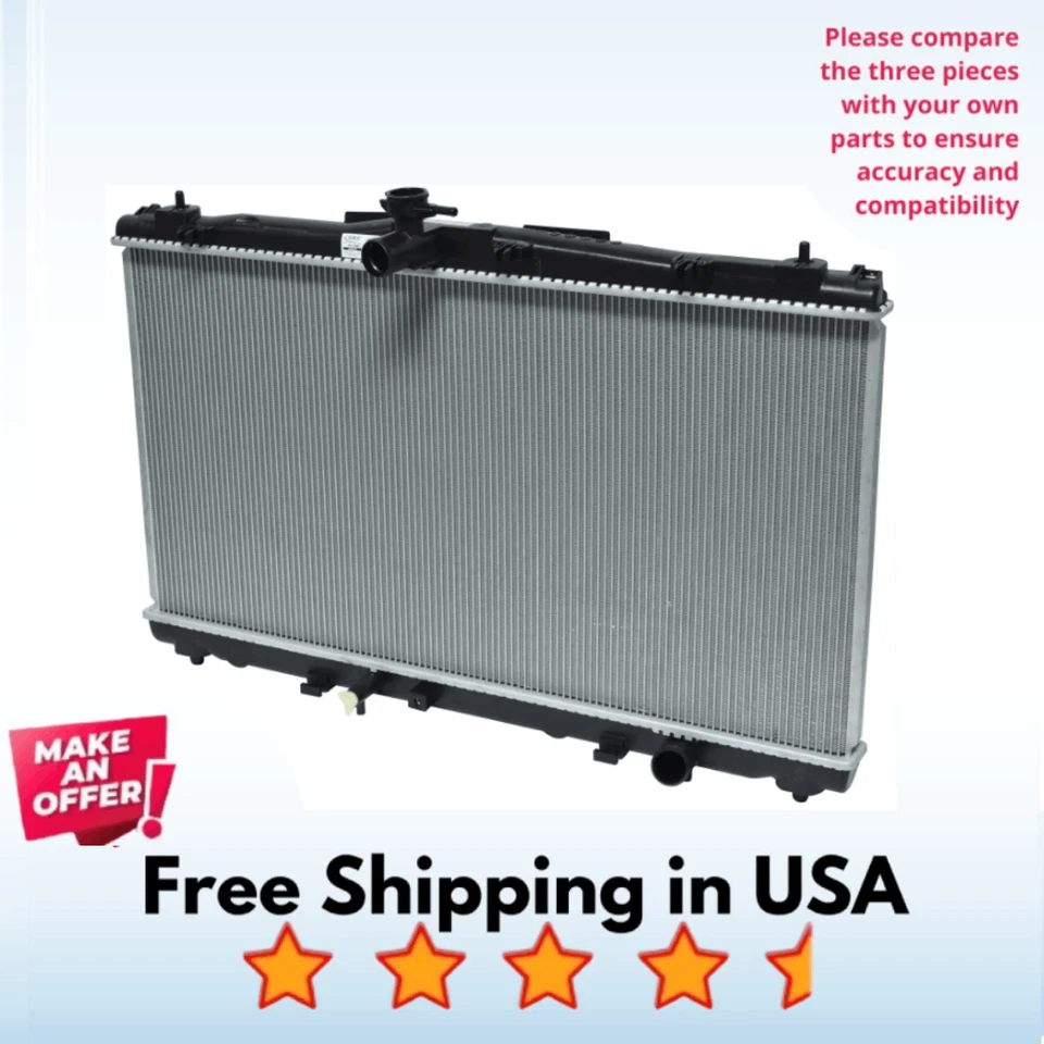 Radiador aire acondicionado apto para Lexus ES300h 2013-2018, Lexus ES350 2013-2018 Foto 1 de 1