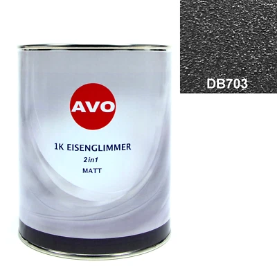 Eisenglimmer DB 703 matt 2in1 Decklack Einschichtlack Rostschutzlack  1 kg - Bild 1 von 3