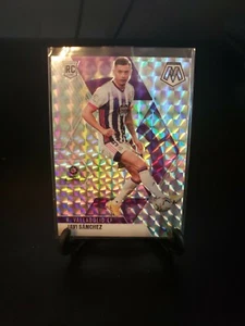 Javi Sanchez 2020-21 Mosaic La Liga Soccer Silver Prizm Rookie. R. Villadolid CF - Picture 1 of 1