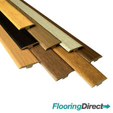 Oak Walnut Threshold Trim T Bar Door Strip Profile for laminate / wood flooring