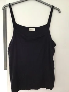 Ladies essence black camis top size 18/20 - Picture 1 of 2