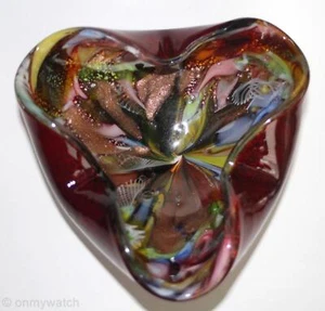 Vintage MURANO Piatto Cenere CENEDESE Ciotola ArT GLaSs Italia DA ROS Tutti Frutti - Foto 1 di 22