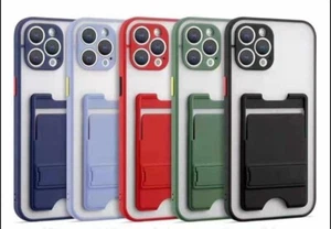 Hülle für iPhone 12 Fashion Mixed Translucent Matt Hybrid Cover - Bild 1 von 2