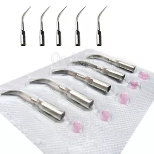 5X Dental Ultrasonic Scaler Perio Tips G1 Scaling Fit EMS Woodpecker Handpiece - Picture 1 of 9