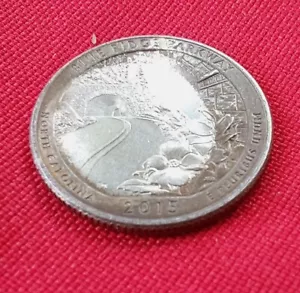 2015 D Washington Blue Ridge Parkway Quarter Rev. Missing Clad Layer VR Coin. - Picture 1 of 13