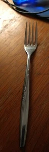 Tenedor de cena de trigo inoxidable escaso de colección Prudential excelente hecho en Japón ¡brillante! - Imagen 1 de 5
