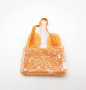 Miniature mini 2" orange bunny itabag bag purse for dolls plush Japan - Picture 1 of 2