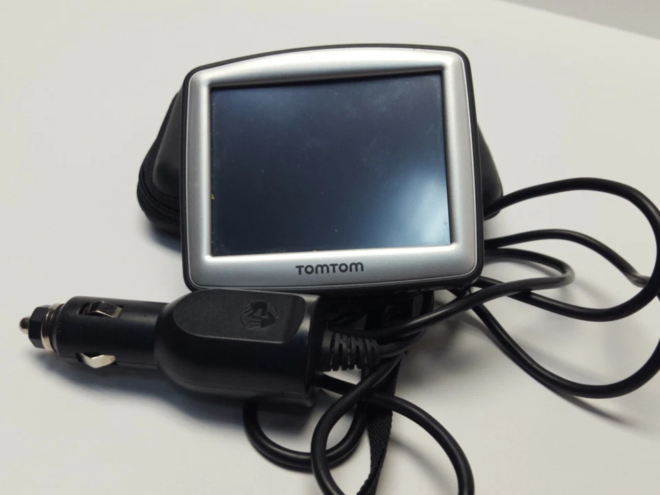 TomTom One N14644 Touchscreen Portable GPS Navigation System Map tested, working - Image 1 of 1