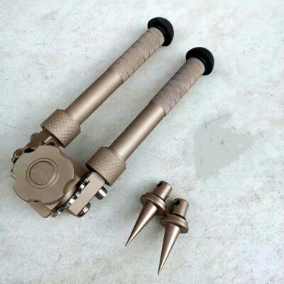 V8 Rifle Bipod 4.75- 9" Foldable QD Picatinny Rail Mount Adjustable for Hunting - Image 1 of 4