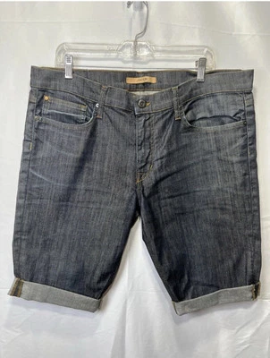 Joes Jeans Denim Bermuda Women's Shorts Cuffed Stretch Waist 38 Length 21 - Image 1 of 4