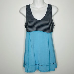 LULULEMON ATHLETICA Hustle & Bustle Tank Top Size 8 Workout Fitness Activewear - Picture 1 of 6