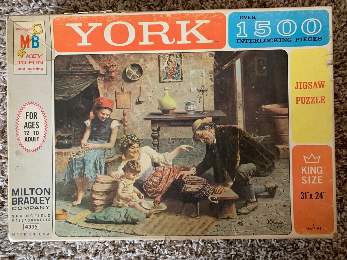 Milton Bradley Vintage Jigsaw Puzzles for sale | eBay