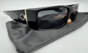 Spy Optic Hielo Sunglasses F12 Made In Italy Shiny Black Frame Only - Picture 1 of 11